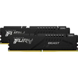 Kingston fury beast 32 gb ddr5-6000 (2x 16 gb) werkgeheugen (zwart, kf560c36bbe2k2-32, xmp 3.0, expo)