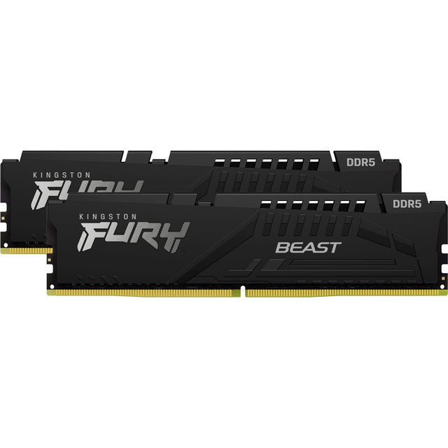 Kingston fury beast 32 gb ddr5-6000 (2x 16 gb) werkgeheugen (zwart, kf560c36bbe2k2-32, xmp 3.0, expo)