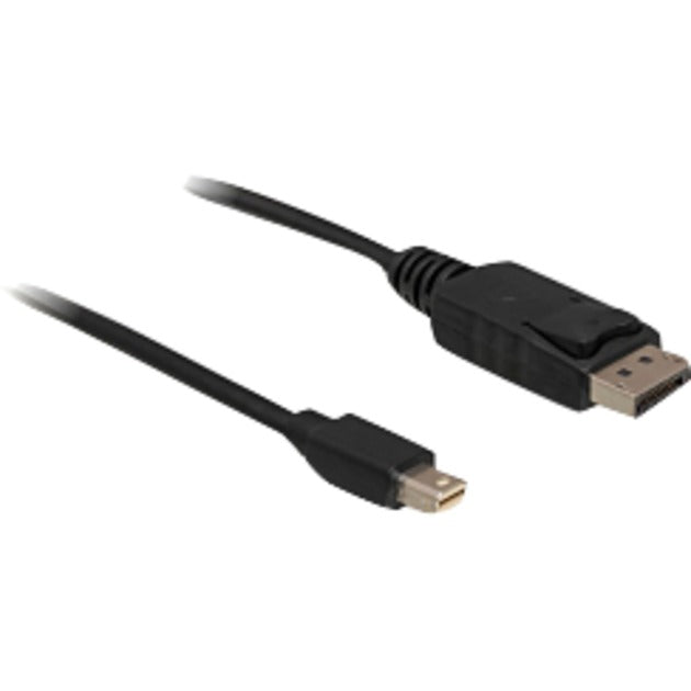 Delock mini-displayport naar displayport kabel (zwart, 1 meter)