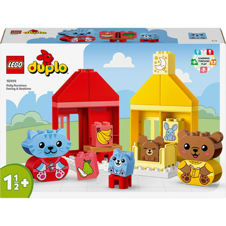 Lego duplo - dagelijkse gewoontes - eten en slapen constructiespeelgoed (10414)