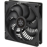 Silverstone air penetrator 120i case fan (zwart, 120 x 120 x 25 mm)