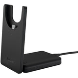 Jabra evolve2 55, incl. oplaadstandaard on-ear headset (zwart, stereo, uc, usb-a, link380a)