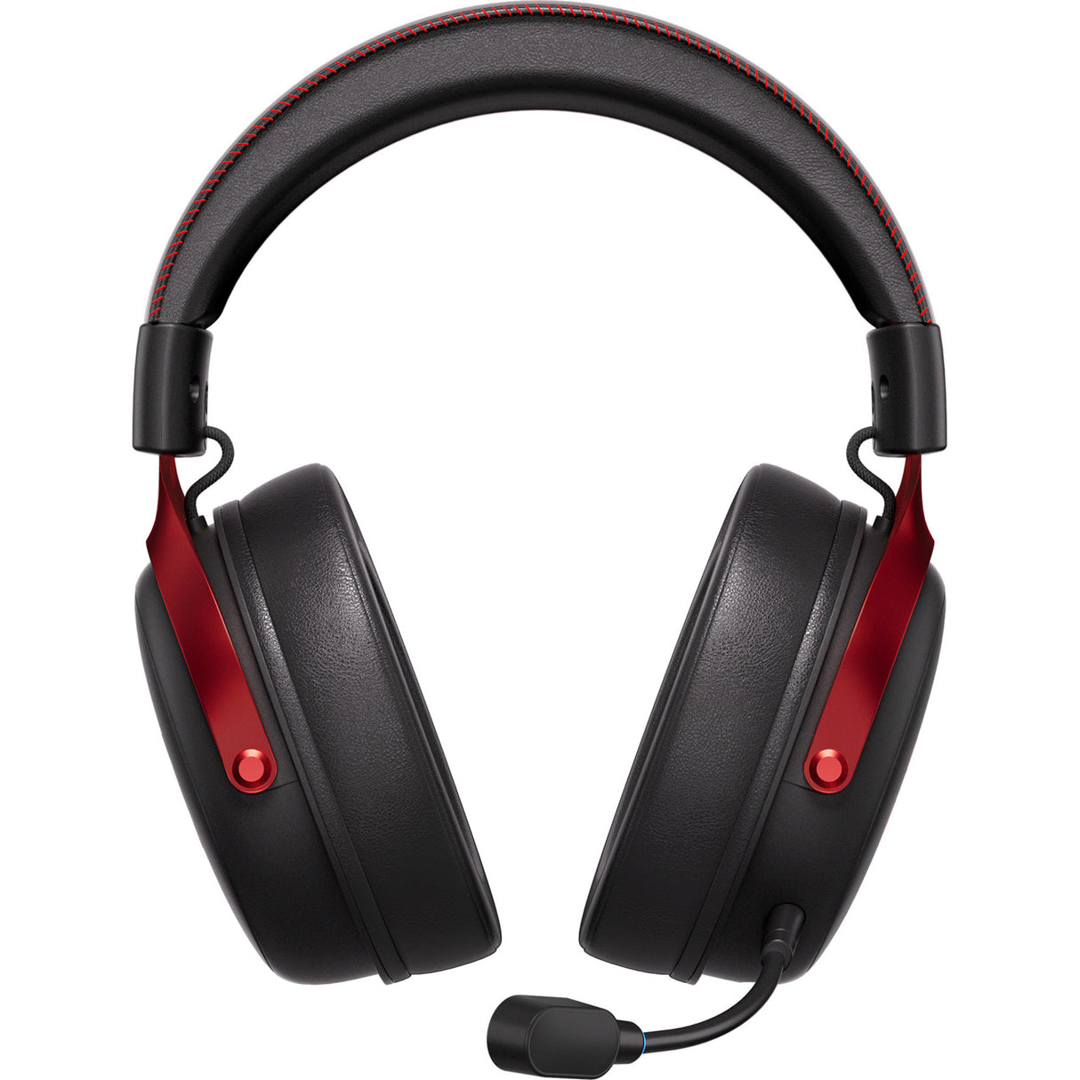 Mchose v9 pro wireless over-ear gaming headset (zwart rood, pc laptop playstation switch smartphone, 2.4g bluetooth wired type-c)