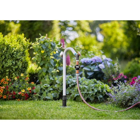 Gardena watermeter aquacount meetapparaat (grijs oranje, 18350-20)