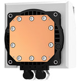 Deepcool lt240 argb waterkoeling (wit, 4-pins pwm fan-connector)