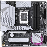 Gigabyte b760m aorus elite wifi6e gen5 socket 1700 moederbord (wit, raid, 2.5gb-lan, wi-fi 6e, bt 5.3, sound, µatx)