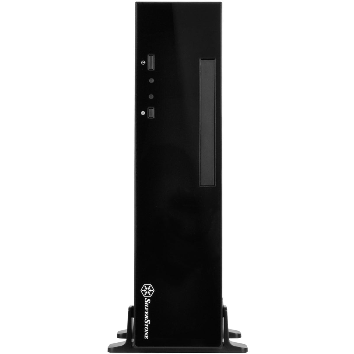 Silverstone sst-ml09b htpc behuizing (zwart | 2x usb-a)