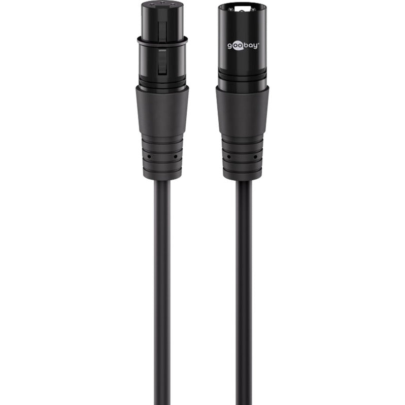 Goobay xlr-aansluitkabel (zwart, 5 meter)