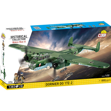 Cobi historical collection - dornier do 17z-2 constructiespeelgoed (schaal 1:32)
