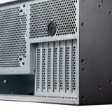 Silverstone rm51 rack behuizing (zwart | 5u | 2x usb-a | 1x usb-c)
