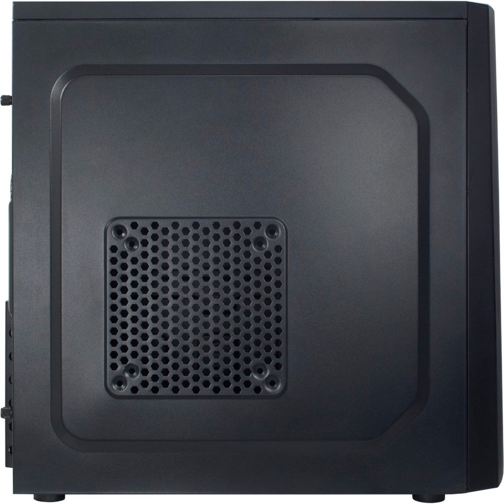 Inter-tech b-30 midi tower behuizing (zwart | 2x usb-a)