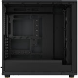 Fractal design north xl rc charcoal black tg dark midi tower behuizing (zwart houtkleur | 2x usb-a | 1x usb-c | tempered glass)