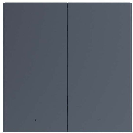 Aqara smart wall switch h1 dubbele schakelaar (antraciet, zigbee 3.0, neutraaldraad vereist)