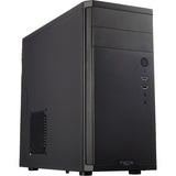 Fractal design core 1100 mini tower behuizing (zwart | 2x usb-a)