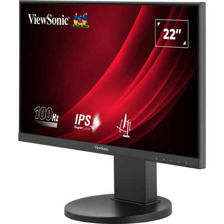 Viewsonic vg2208a-hd 22 monitor (zwart, 1x displayport, 1x hdmi, 1x vga)