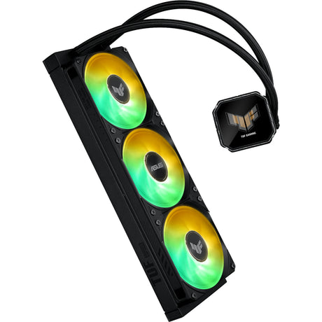 Asus tuf gaming lc iii 360 argb lcd waterkoeling (zwart)