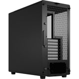 Fractal design north xl momentum edition midi tower behuizing (zwart houtkleur | 2x usb-a | 1x usb-c | tempered glass)