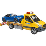 Bruder mercedes benz sprinter auto transport en roadster modelvoertuig (02675)
