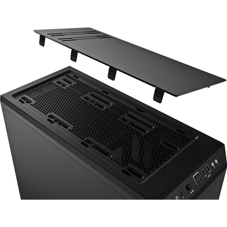 Be quiet! pure base 600 midi tower behuizing (zwart | 2x usb-a)