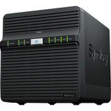 Synology diskstation ds423 nas (zwart, 2x rj-45, 2x usb-a 3.2 (5 gbit s))