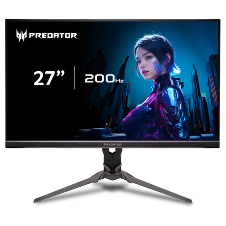 Acer predator xb273u x1 27 gaming monitor (zwart, 1x displayport, 2x hdmi, 200 hz)