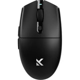 Mchose g3 draadloze gaming muis (zwart, tot 12.000 dpi, 2.4 ghz usb-c bluetooth)