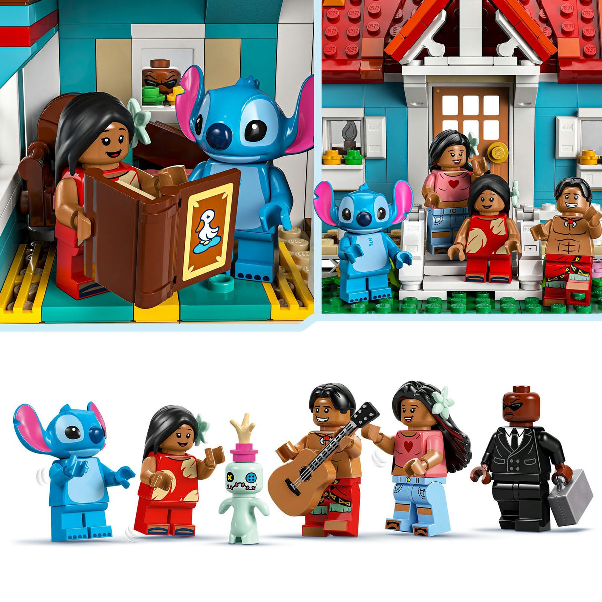 Lego ® disney lilo en stitch strandhuis - 43268