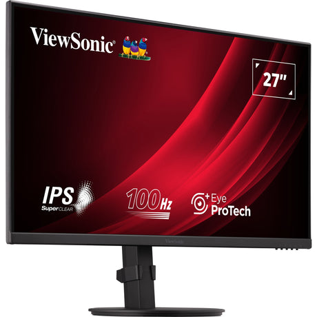 Viewsonic va2708-hdj 27 monitor (zwart, 1x displayport, 1x hdmi, 1x vga)