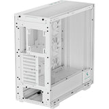 Deepcool morpheus midi tower behuizing (wit | 4x usb-a | 1x usb-c | rgb | tempered glass)