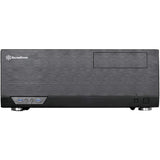 Silverstone sst-gd09b htpc behuizing (zwart | 2x usb-a)
