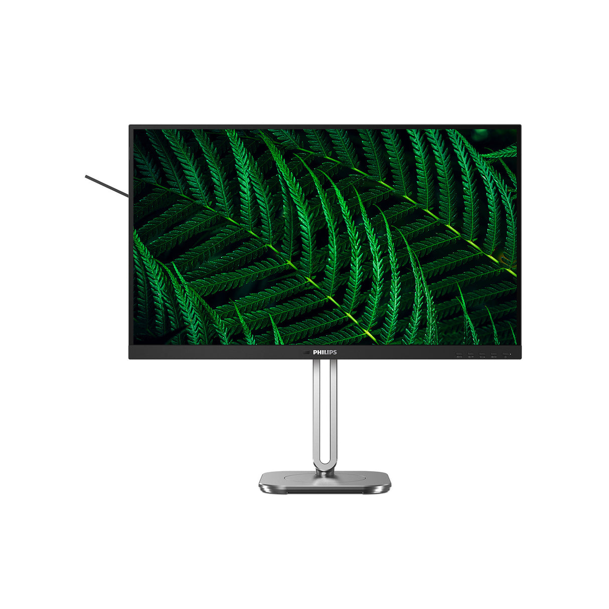 Philips 27b2g5200 27 monitor (zilver zwart, vga, hdmi, displayport, usb, audio, 100 hz)