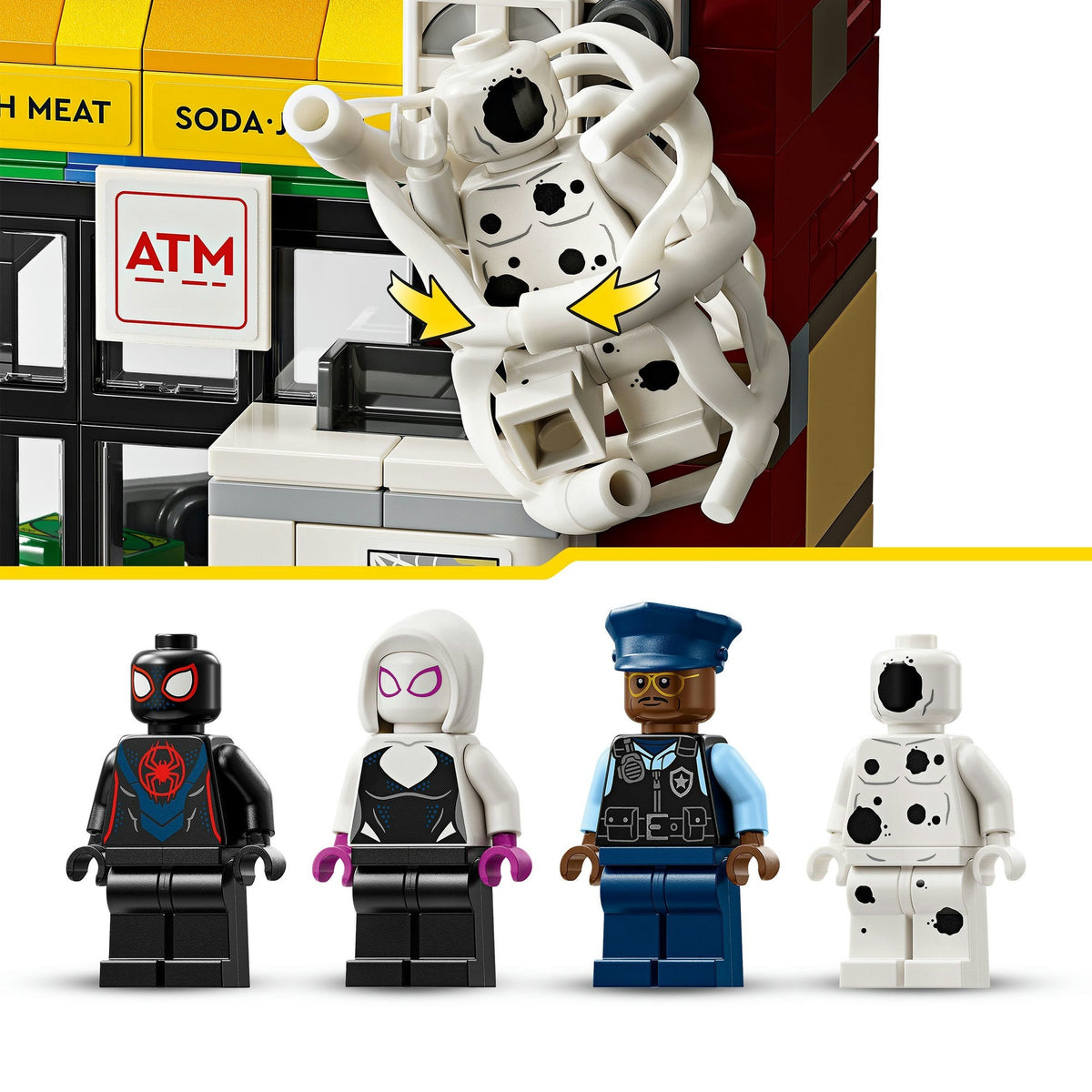 Lego marvel super heroes - spider-verse: miles morales vs. de spot constructiespeelgoed (76311)