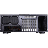 Silverstone sst-gd07b-c htpc behuizing (zwart | 1x usb-a | 1x usb-c)