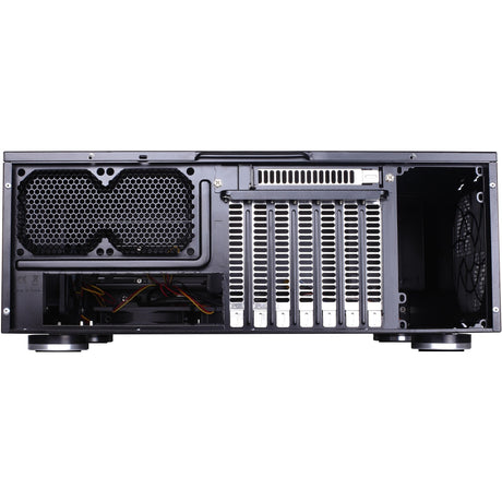 Silverstone sst-gd07b-c htpc behuizing (zwart | 1x usb-a | 1x usb-c)