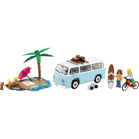 Cobi volkswagen t2a kombi constructiespeelgoed (schaal 1:35)