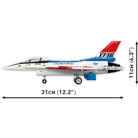 Cobi armed forces - f-16 (yf-16) first flight 1974 constructiespeelgoed (schaal 1:48)