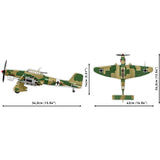 Cobi historical collection - junkers ju 87 b-2 constructiespeelgoed (schaal 1:32)
