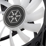 Silverstone air slimmer 90 argb case fan (zwart, 92 x 92 x 15 mm, pwm)
