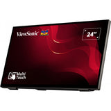 Viewsonic frameless touch monitor met 10-punts pcap 24 (zwart, hdmi, displayport, vga)