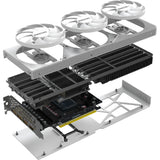 Inno3d geforce rtx 5070 ti x3 oc white grafische kaart (wit, dlss 4, 3x displayport, 1x hdmi 2.1)