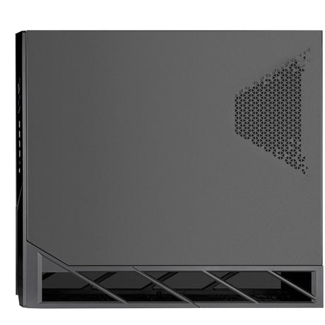 Silverstone alta f2 big tower behuizing (zwart | 4x usb-a | 1x usb-c | tempered glass)