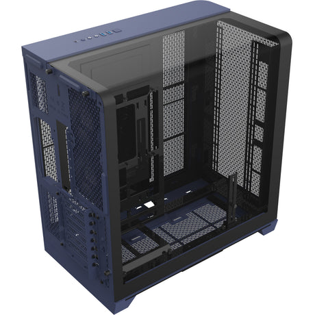Thermaltake view 390 air future dusk midi tower behuizing (paars | 2x usb-a | 1x usb-c | tempered glass)