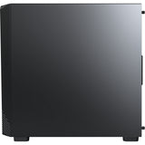 Montech x5m midi tower behuizing (zwart | 2x usb-a | 1x usb-c | rgb | tempered glass)
