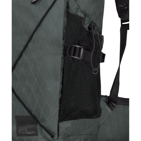 Jack wolfskin wandermood rolltop 30 rugzak (donkergroen, 30.0 liter)