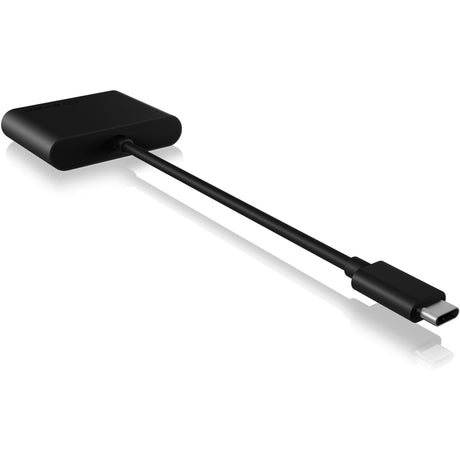 Icy box ib-cr301-c3 kaartlezer (zwart, usb type-c)