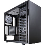 Fractal design define r5 midi tower behuizing (zwart | 4x usb-a)
