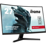 Iiyama g-master red eagle g2766hsu-b1 27 curved gaming monitor (zwart, 2x hdmi, displayport, 2x usb-a, usb-b, 165 hz)