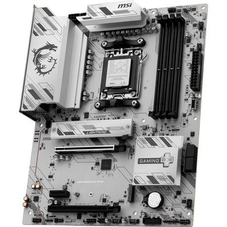 Msi b850 gaming plus wifi6e socket am5 moederbord (raid, 2.5gb-lan, wi-fi 6e, bt, sound, atx)