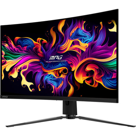 Msi mpg 321curx qd-oled 31.5 4k uhd curved gaming monitor (zwart, 2x hdmi, displayport, 2x usb-a, usb-b, usb-c, 240 hz)