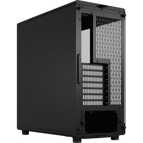 Fractal design north momentum edition midi tower behuizing (zwart houtkleur | 2x usb-a | 1x usb-c | tempered glass)